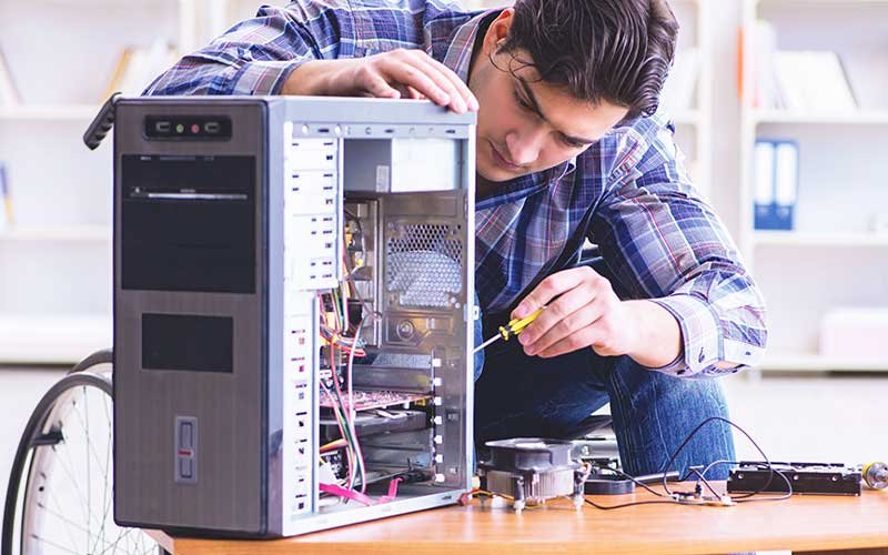 Reparación de hardware